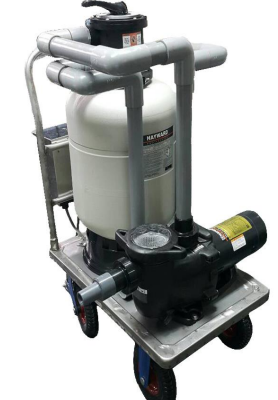 手推式人工吸塵機設備